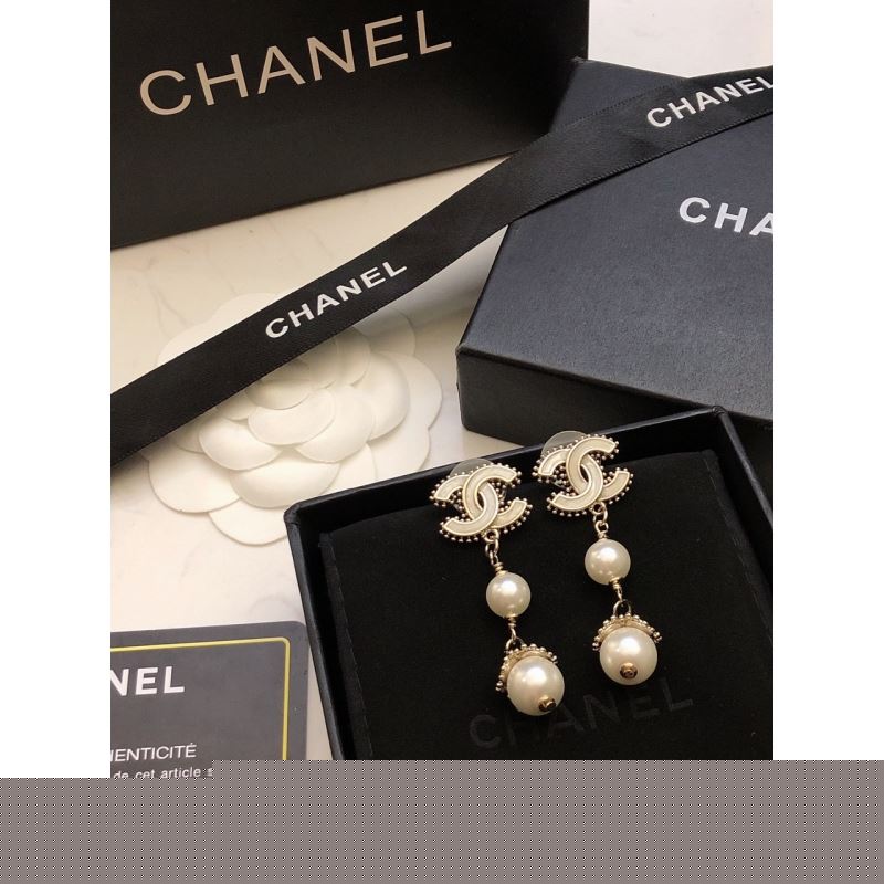 Ch*el earrings